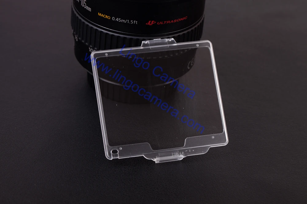 BM-14 Hard Monitor Cover Transparent lens cap For Nikon D600 SLR Camera