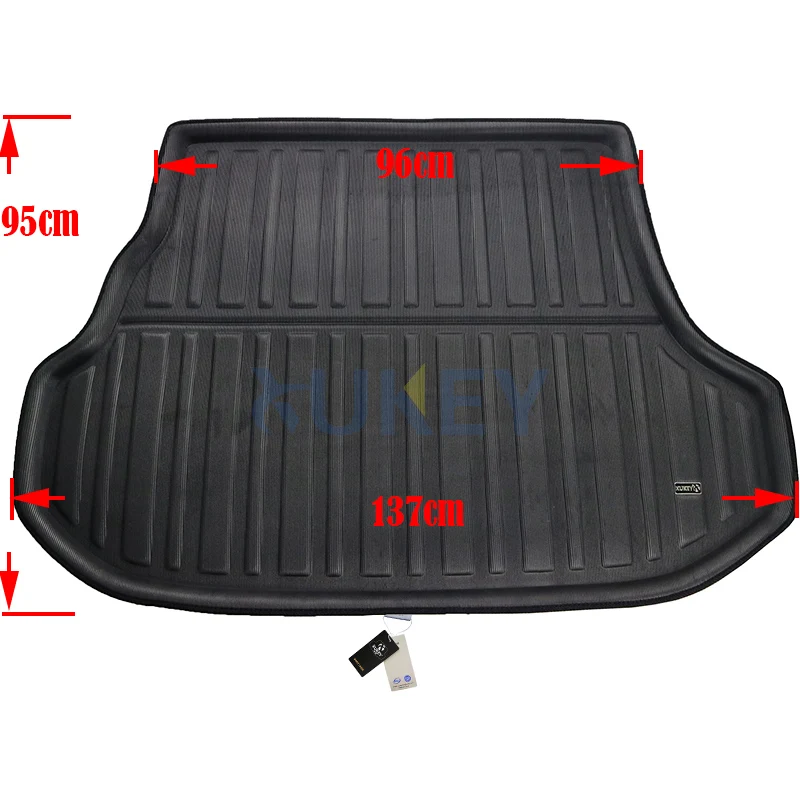 Rear Cargo Mat For Subaru Forester 2003-2008 Cargo Tray Trunk Liner Boot Floor Mat Carpet Protector 2004 2005 2006 2007