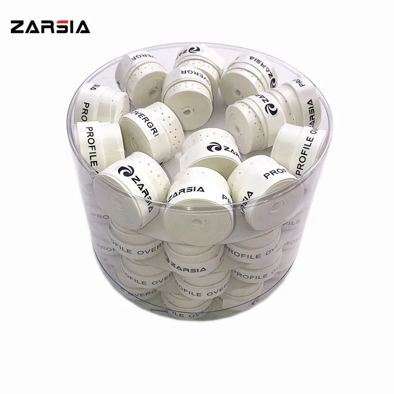 

120pcs ZARSIA Tennis Racket Grip Anti-skid Sweat perforated Badminton Grips Racquet Viscous Overgrips