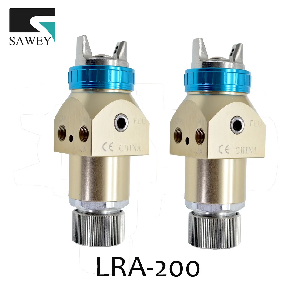 FREE SHIPPING SAWEY LRA-200 automatic auto HVLP spray gun robot air paint tool Nozzle 0.8/1.0/1.2mm,good quality