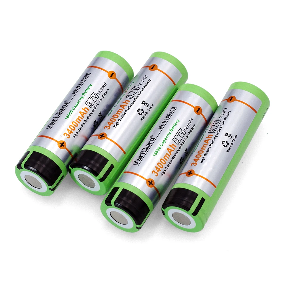 New  VariCore for  18650 3400mAh battery NCR18650B with original new 3.7V  Suitable for flashlights