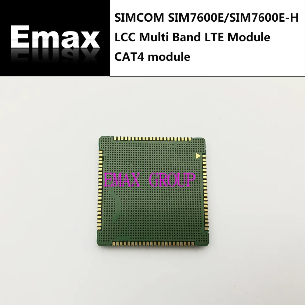 SIMCOM  SIM7600E-H  LCC Multi Band LTE  CAT4 module UART, USB2.0, I2C, GPIO  B38/B40/B41/B1/B3/B5/B7/B8/B20