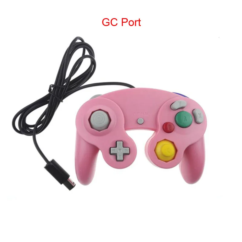 Controller GC da 1 pz per console GameCube per console Wii per controller cablato Nitendo con porta Wii GC