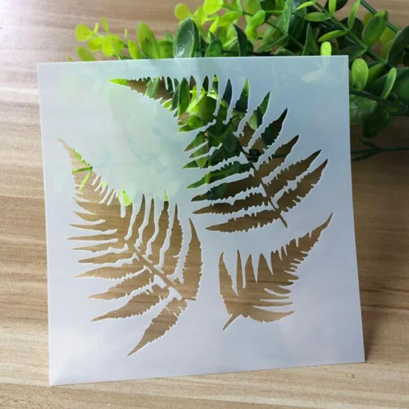 1pc Stencils Painting Template River DIY Scrapbooking Coloring Embossing Diary Photo Album Decor Office School Supplies Reusable