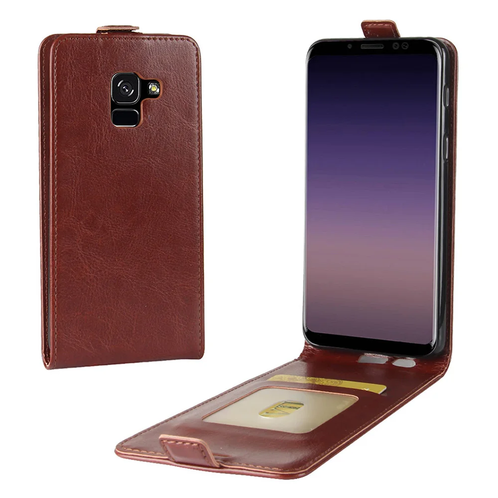 Flip Leather Case for Samsung A8 2018 A6+ A7 2018 J2 J4 J6 Plus 2018 Phone Cover for Samsung A50 A30 A10 M10 M20 M30S Cases