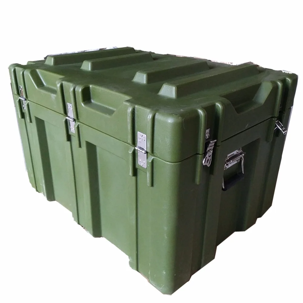 Tricae Fatctory OEM/ODM Standar Militer Tahan Air Antiguncangan Casing Keras RS830 dengan Busa untuk Pistol dan Barat