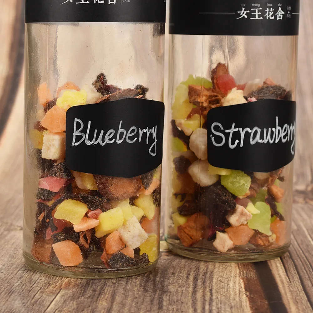 60pcs Kitchen Spice Sticker Jar Sticker Removable Organizer Storage Bottles Jars Stickers Kitchen Labels Stickers Chalkboard Tag