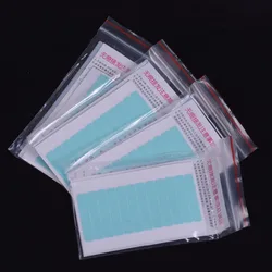 20 blätter 240 Pcs 4cm * 0,8 cm CPAM SUPER HAAR BAND Klebstoff Double Side Band für Remy Menschlichen haar, werkzeuge für Haar Verlängerung