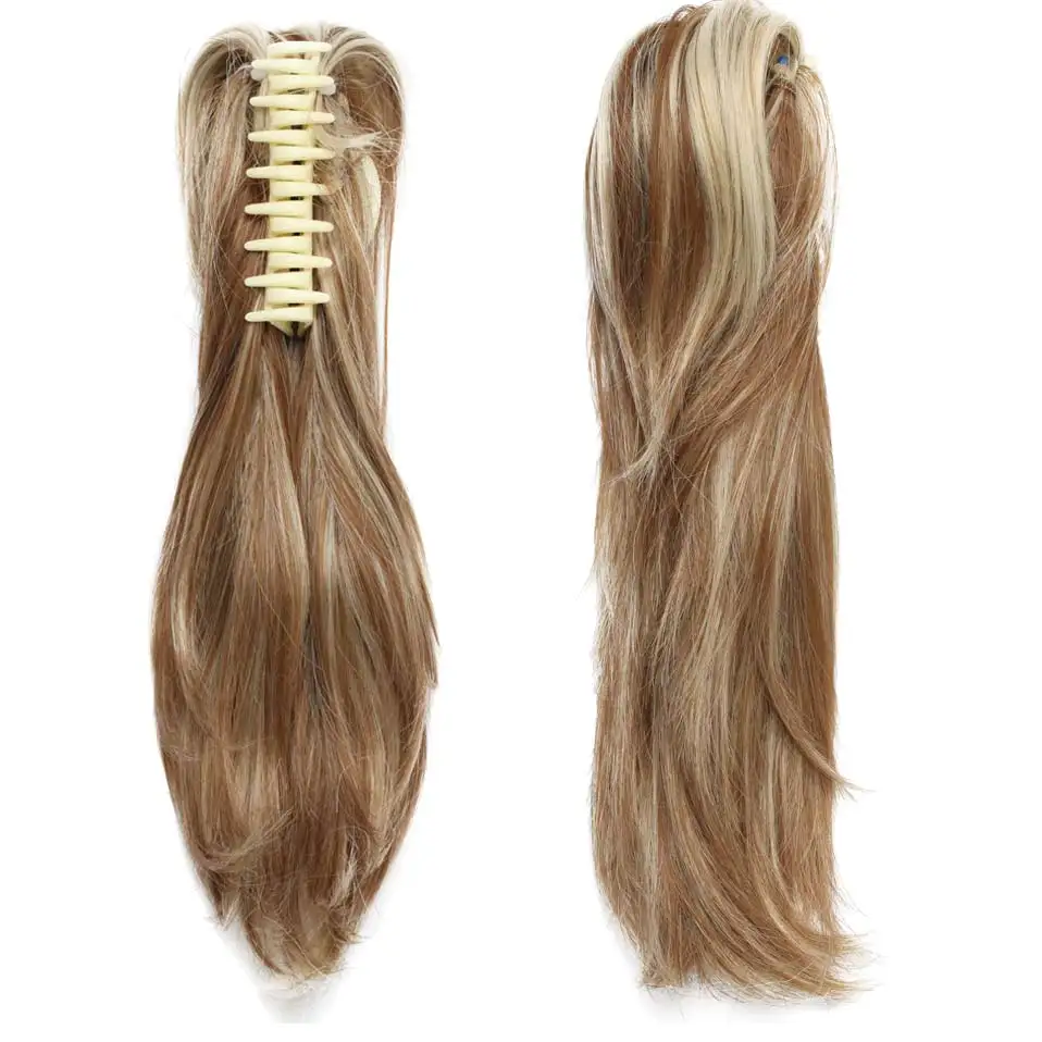 BENEHAIR, moño de pelo sintético, pinza para cola de caballo, extensiones de cabello, postizo de pelo falso para mujeres, pelo de cola de caballo