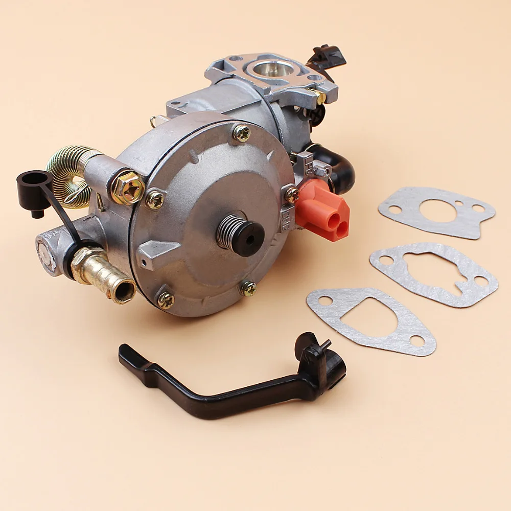 Carburetor Dual Fuel Conversion Kit For HONDA GX160 GX200 168F 170F 2KW 3KW GENERATOR LPG/CNG Dual Fuel Carburetor Carb