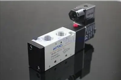 4V310-10 5Ports2Position Single Solenoid Pneumatic Air Valve 3/8