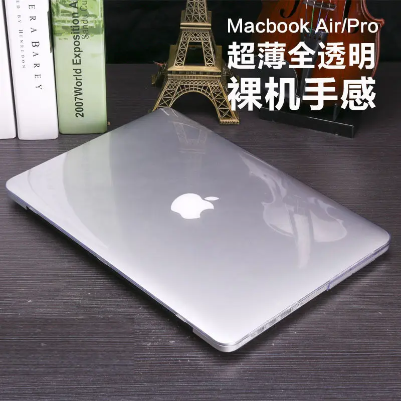 

New Crystal Clear Laptop Hard Cover Case only For Apple Macbook Air 13.3 with Retina Dispay Touch ID Model : A1932