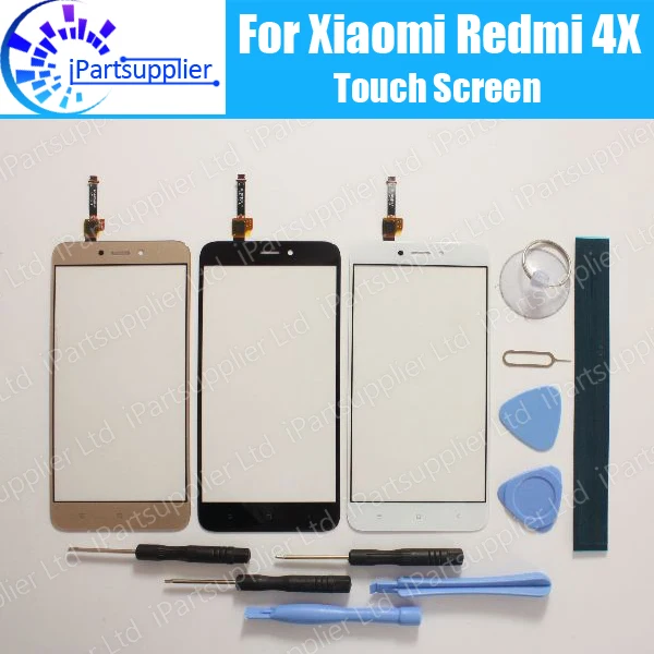 

For Xiaomi Redmi 4X Touch Screen Panel 100% Guarantee New Glass Panel Touch Screen Glass Replacement For Xiaomi Redmi 4X