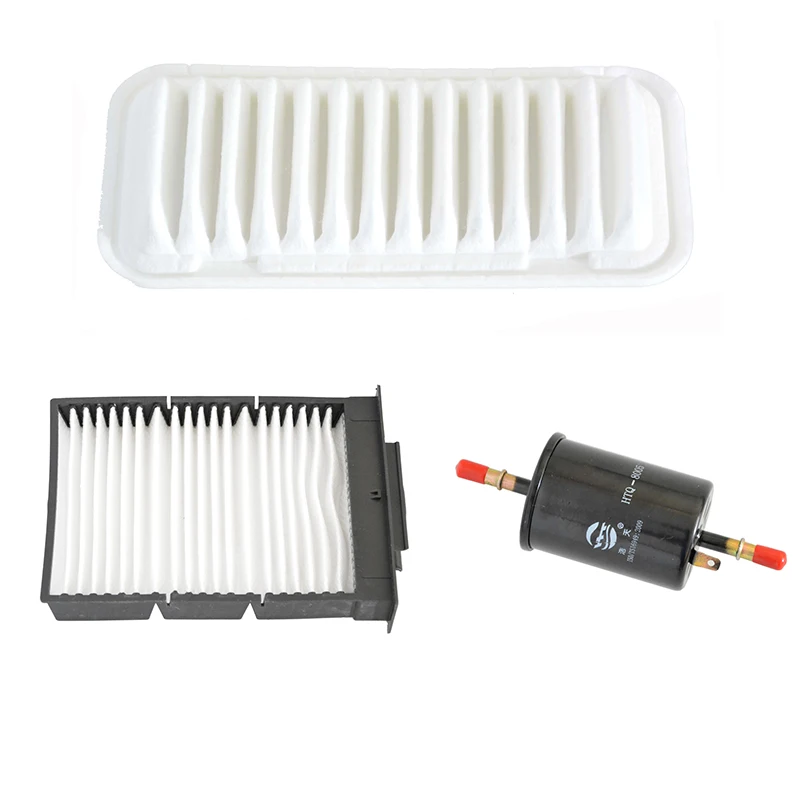 Car Air Filter Cabin Filter Fuel Filter for Geely Panda 1.0L 2009- BYD371QA-1109030 BYDLK-8101014 96335719