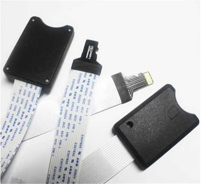 

10PCS-Sale in Bulk TF to TF / TF TO micro SD card Flex Extension cable Extender Adapter reader car GPS mobile Memory Card