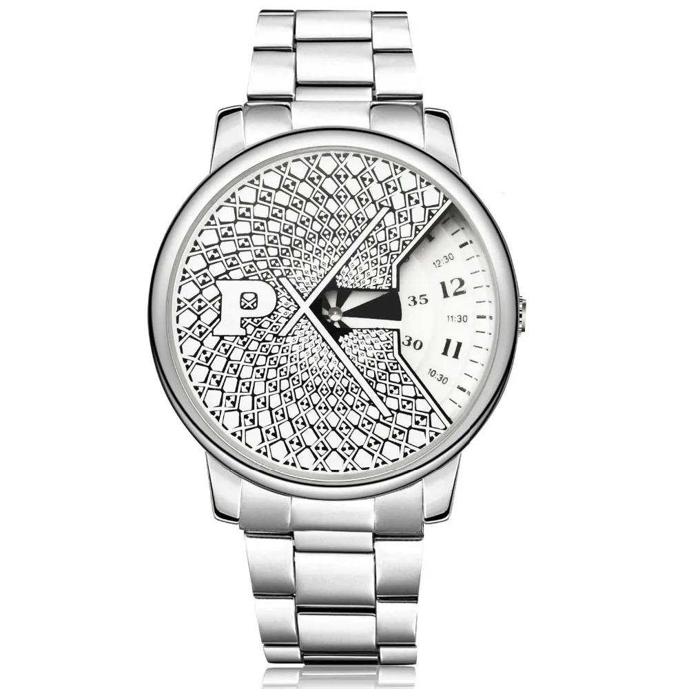 

New 2020 Modern Watch Famous Brand Paidu Watches Fashion Cool Creative Quartz Mens Silver Watch Stainless Steel reloj hombre