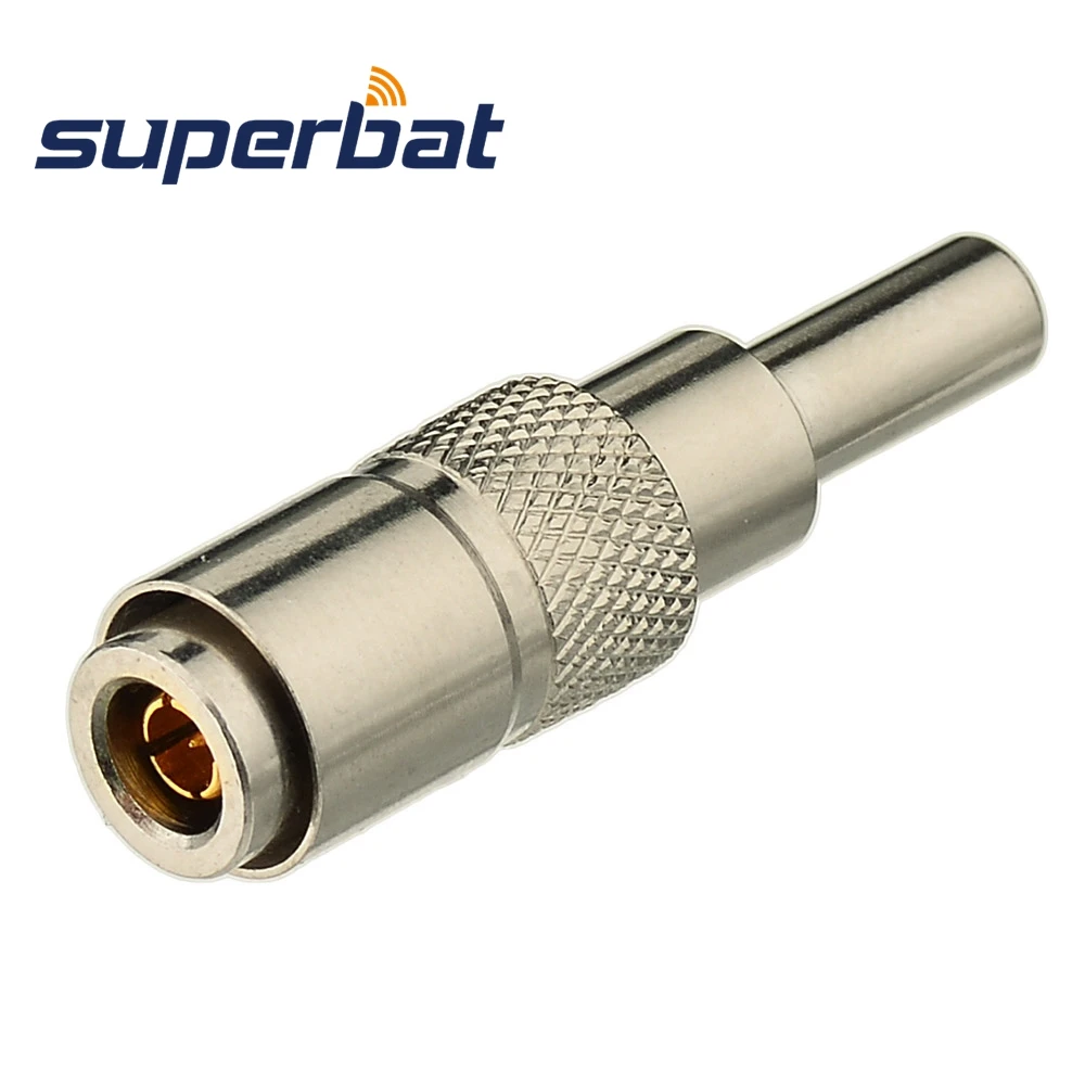 Superbat HD SDI Male 1.0/2.3 75ohm Straight RF Coaxial Connector for RG179 Cable for Blackmagic BMCC BMPCC Video Assist