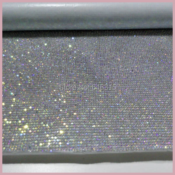 

diamond sheet white base with silver ab size 120*45CM each ;wholesale price in dancing wear boot decoration rhinestone chains