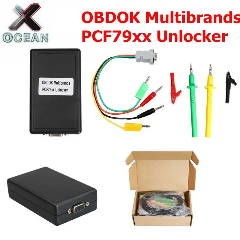 

OBDOK Multibrands PCF79xx Unlocker For OBDOK Multibrands for renewing original remote keyless key types and used keys