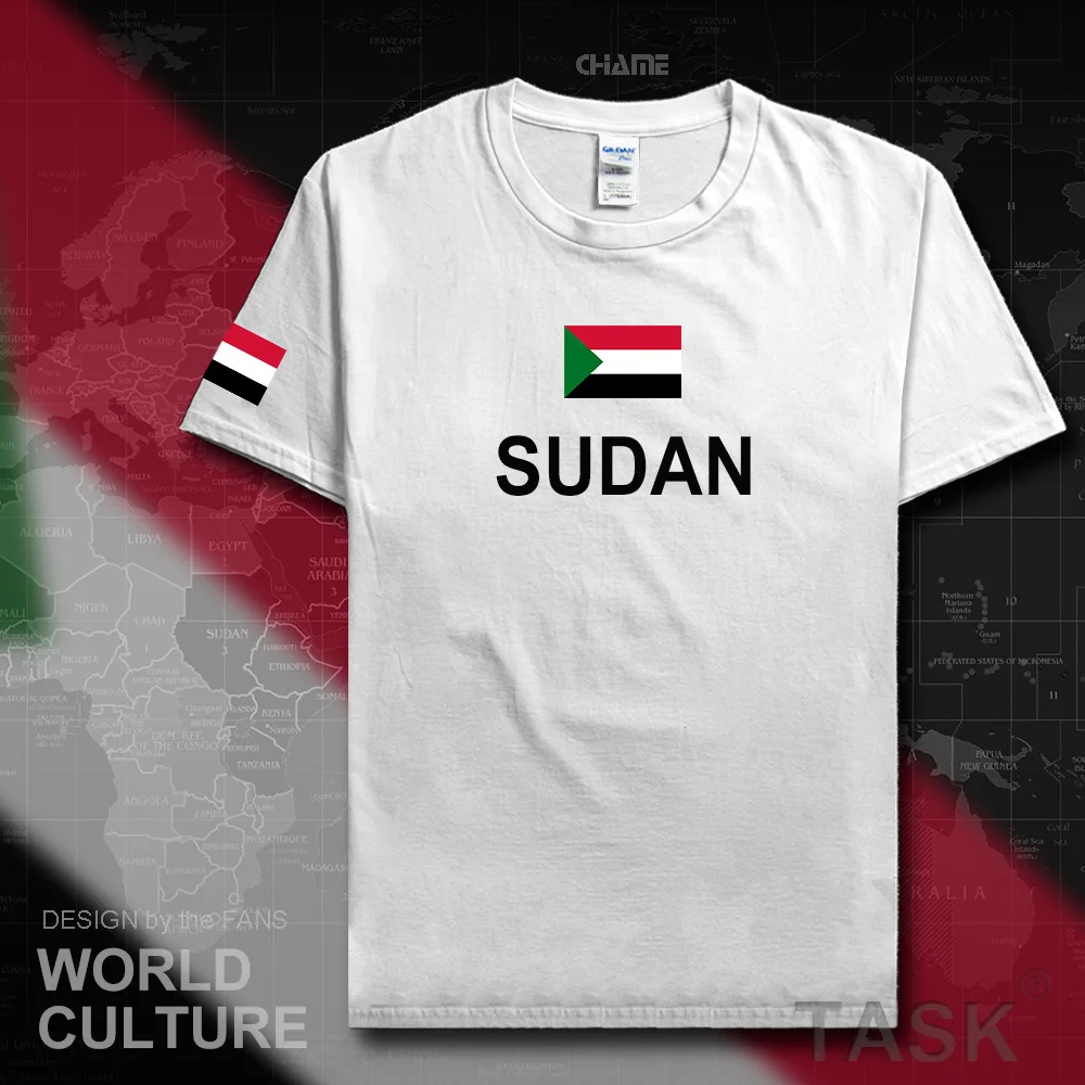 North Sudan Sudanese mens t shirts fashion 2017 jerseys nation team 100% cotton t-shirt clothing tees country sporting SDN Islam