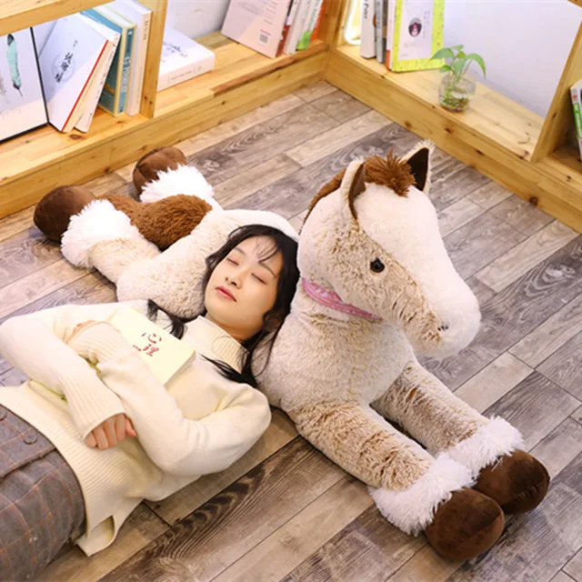 1pc 90cm/120cm Kawaii Unicorn Plush Toys Giant Stuffed Animal Horse Toys Soft Doll Home Decor Lover Birthday Gift