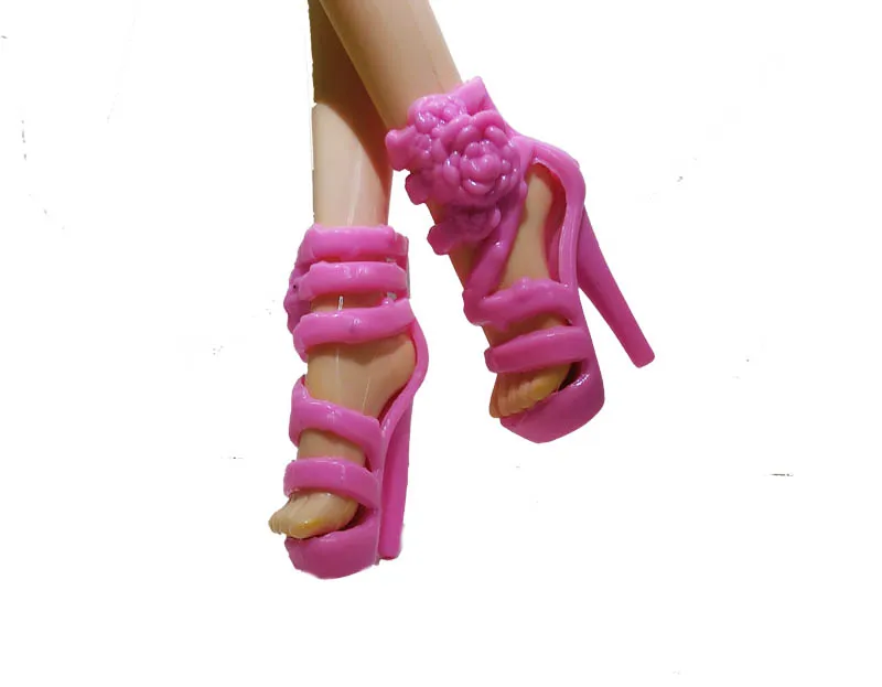 1pair Many Style Your Choice Fashion Design Shoes High Heel Shoes For Monster High Dolls Sandals For 1/6 Monster Dolls