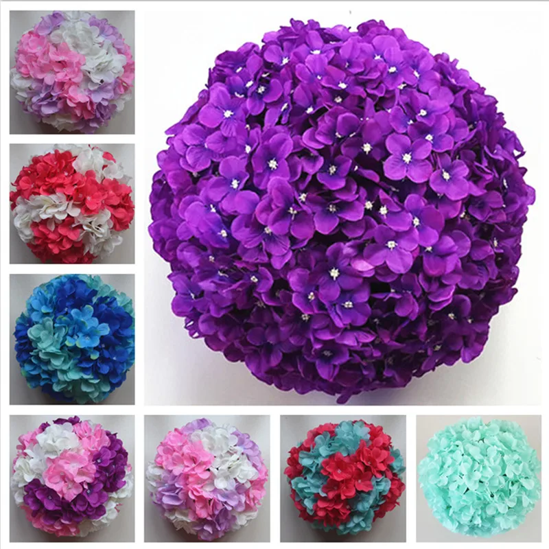 

Artificial Hydrangea Fake Silk Craft Wedding Shopping Mall Kindergarten Window Party Decoration Hanging