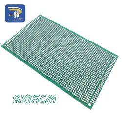 1PCS 9X15 cm double-Side Copper prototype pcb 9*15cm Universal Board for Arduino