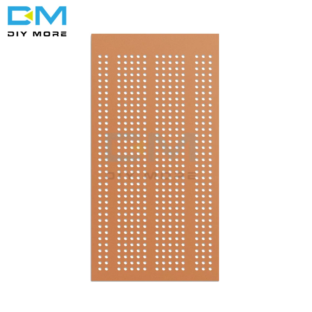 10PCS Single Side Wholesale universal 5x10cm Solderless PCB Test Breadboard Copper Prototype Paper Tinned Plate Joint holes DIY