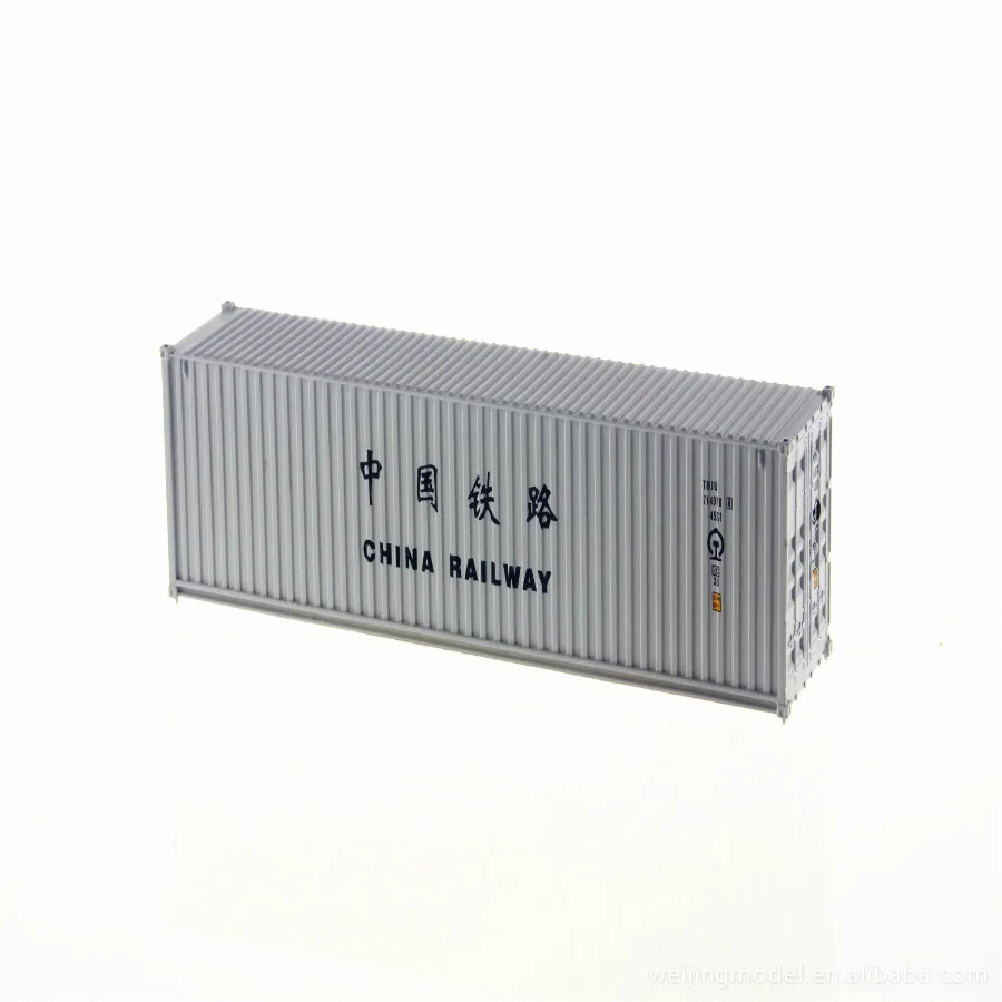 

HO Scale Model Train Accessories 40 Feet Container 1: 87 Train Model Parts Architectural Model Kits Building