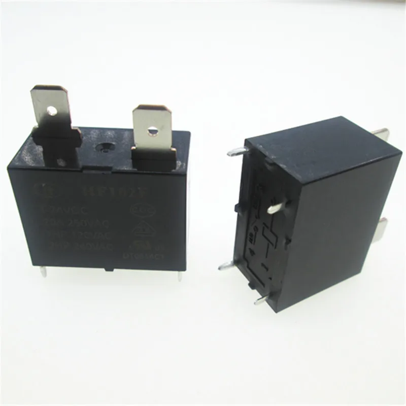 HOT NEW 24V relay JQX-102F-24VDC HF102F JQX-102F 24VDC 24V DC24V 20A DIP4