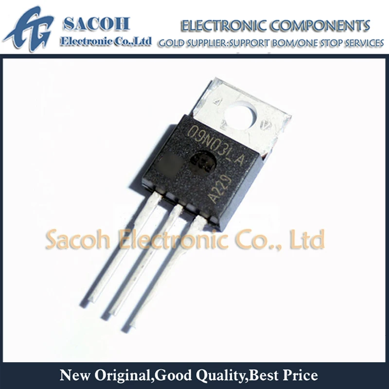 

Refurbished Original 10Pcs/Lot IPP09N03LA 09N03LA 09N03LB 09N03 TO-220 Power MOSFET Transistor