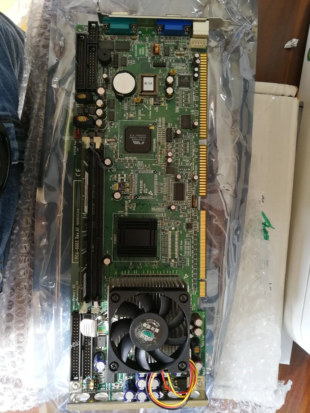 original PCA-6003 REV.A1 Main board