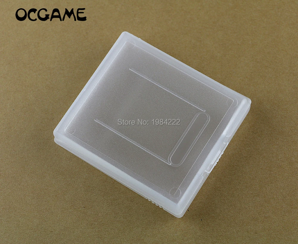닌텐도 게임보이 컬러 포켓 GB GBC GBP용 플라스틱 게임 카트리지 케이스 10개/묶음