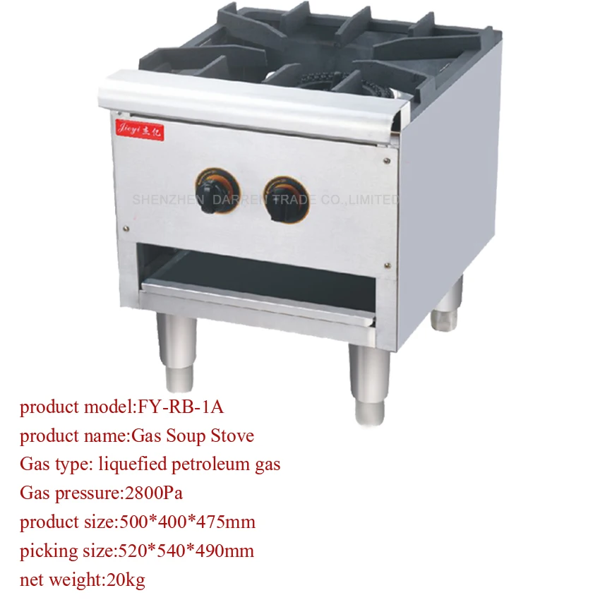 1PC Baru Gas Komersial Pot Tanah Liat Tungku Claypot, Sup Tungku Kompor Gas Shorties Claypot Peralatan