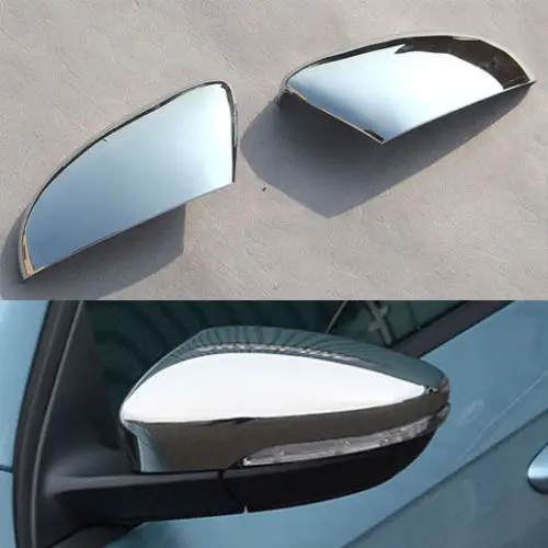 Auto Part Accessories FIT FOR VW PASSAT B7 EURO 12- CHROME SIDE MIRROR COVER TRIM MOLDING CAP OVERLAYS