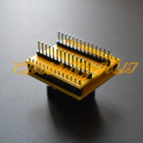 Chất lượng cao CNV-SSOP28-DIP TSSOP28 SSOP28 để DIP28 IC Kiểm Tra Ổ Cắm Lập Trình Adapter (OTS-28-0.65-01) được đặt chiều ngang