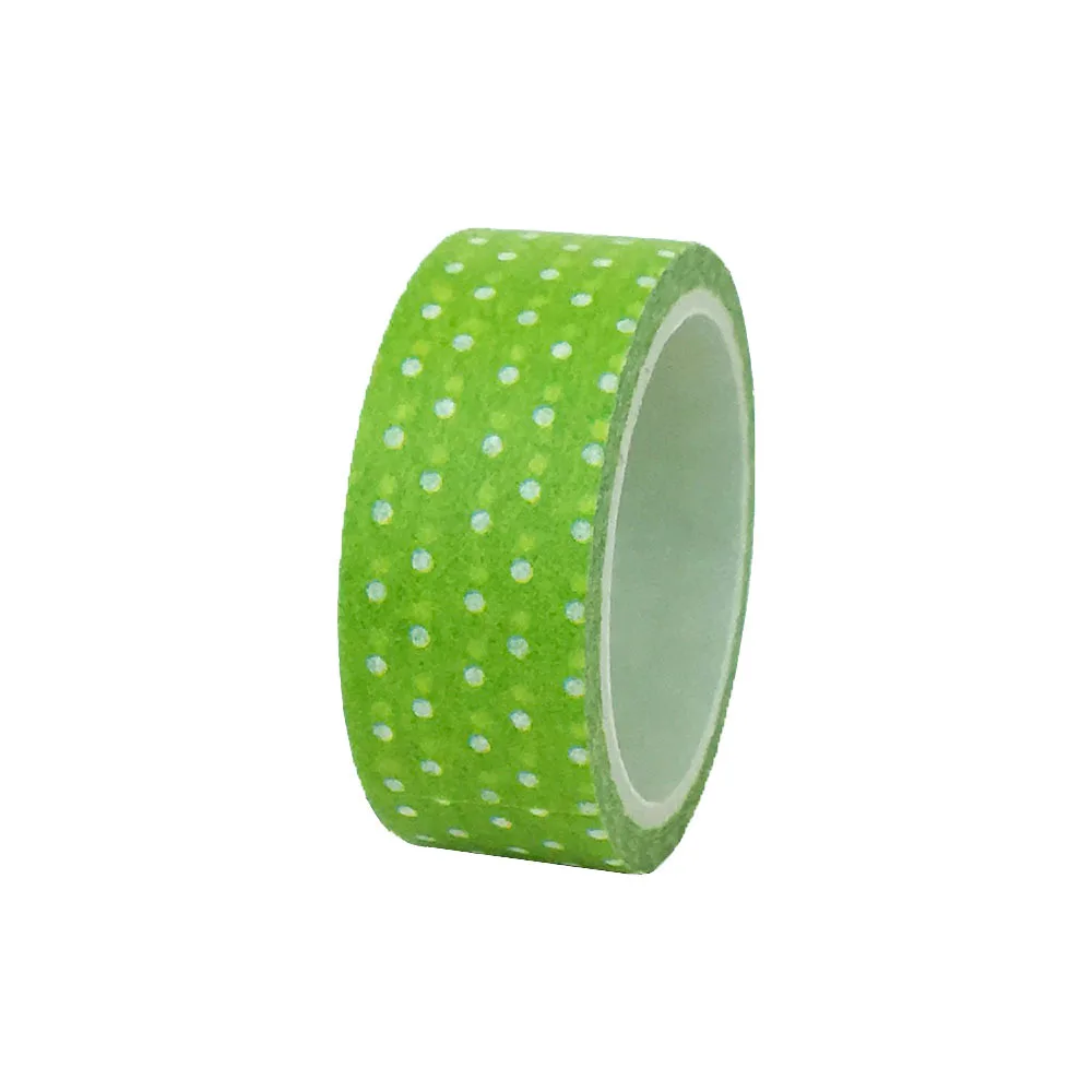 20pcs/set Special for Sea-blue Wavy Green Dot Washi Tape Beautify DIY Decoration and Paper Washi Tape