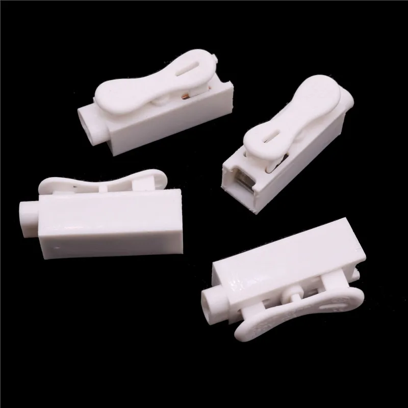 10 Pcs Zq-1p Double-press One Into The Two Copper Terminals Korean Screw-free Wire Connector