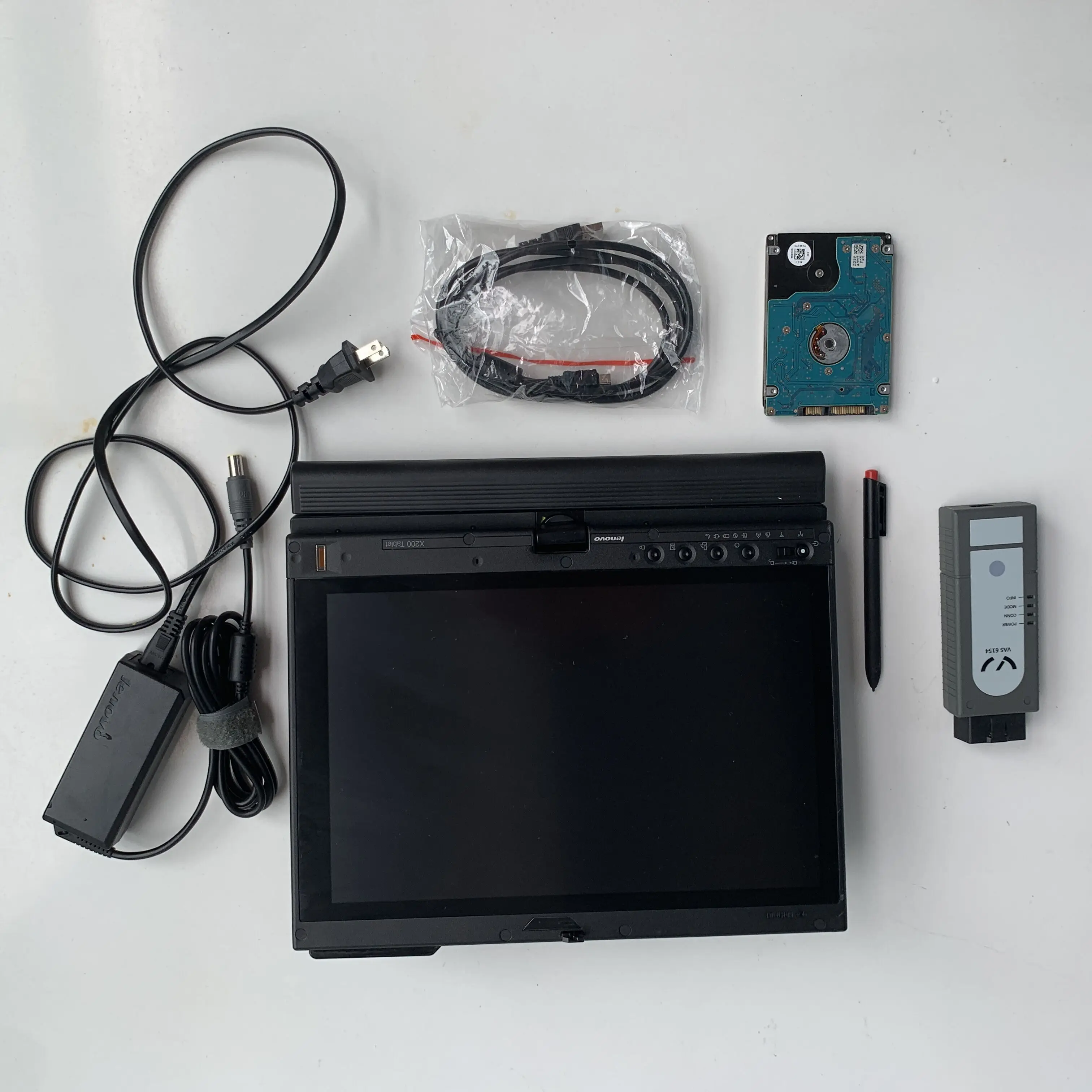 

V-AS6154 OKI Full Chip Bluetooth Cables with lLaptop Thinkpad X220T Tablet i5 4g Ready to Use Diagnose