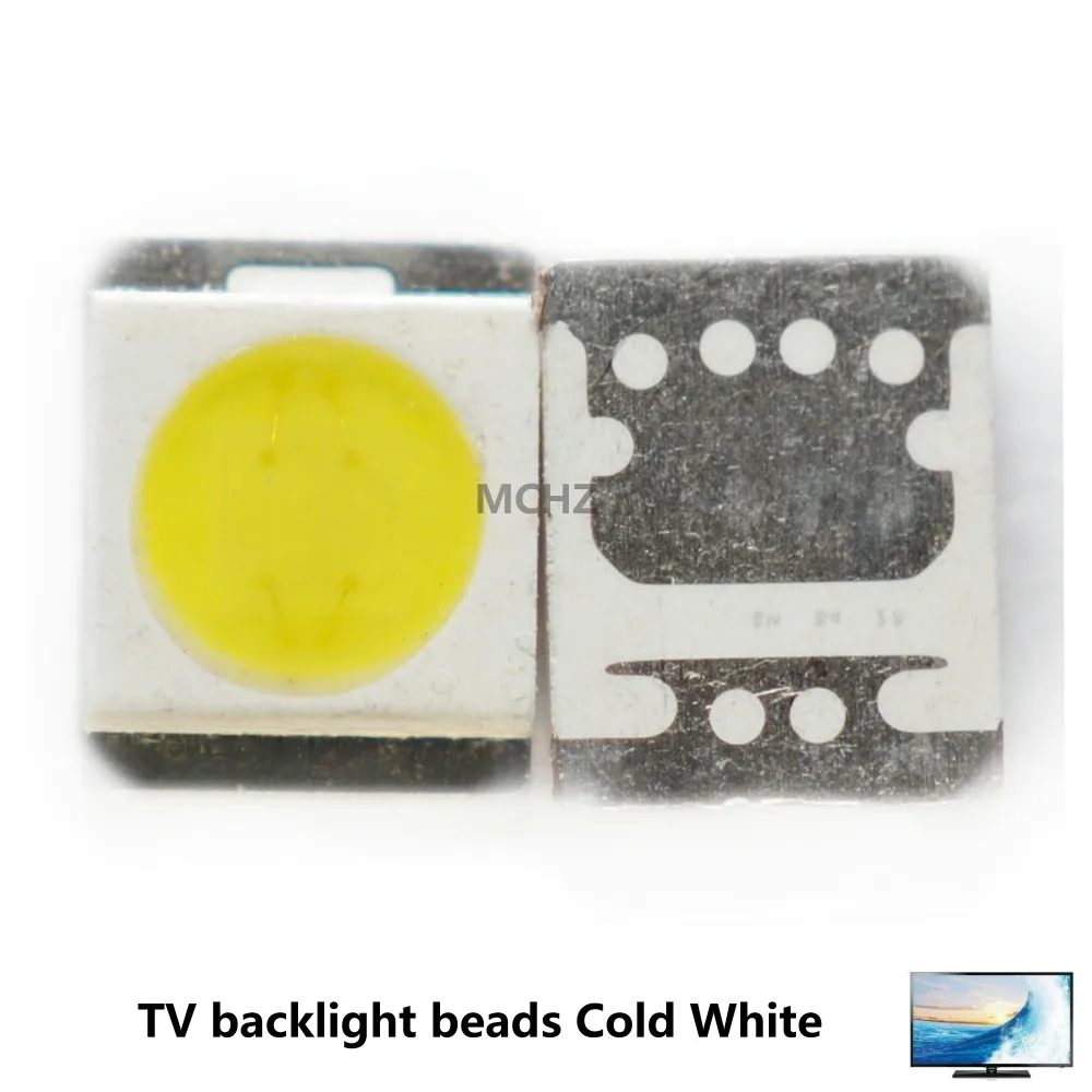 500PCS High Power LED LED Backlight 1210 3528 2835 1W 100LM Cool white SBWVT121E LCD Backlight for TV TV Application