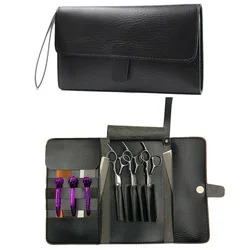 Hair Clips Hairdressing Scissor Bag Hair Professional Comb Hairdressing Barber Hair Clipper Combs Brush Holster Pouch Makeup