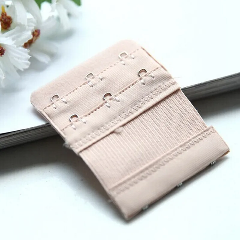 1Pcs 3 Haken Bra Extender Strap Gesp Uitbreiding Voor Vrouwen Intimates Bra Strap Ca. 7.8Cm Riem Vervanging