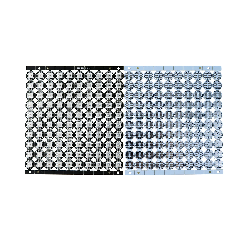 WS2812B 10~1000pcs 4-Pin WS2812 LED Pixel Heatsink 5V 5050 RGB WS2811 IC Built-in Individually Addressable Digital