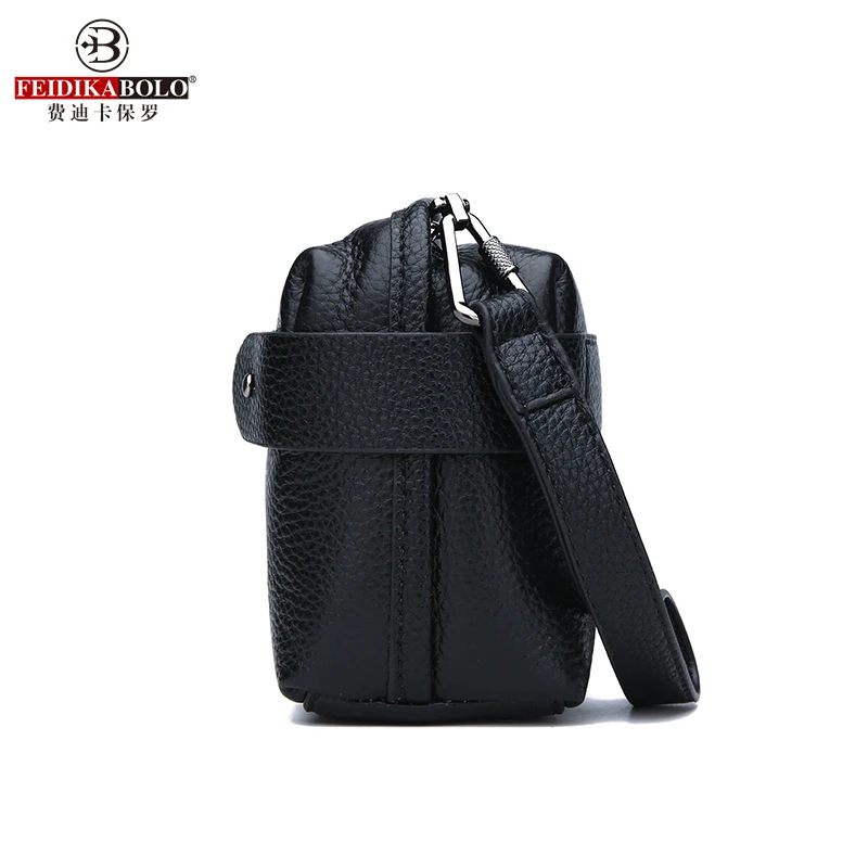 Pochette da uomo in vera pelle FEIDIKABOLO portafogli uomo vendita calda nuova personalità della moda borsa per cellulare di grande capacità
