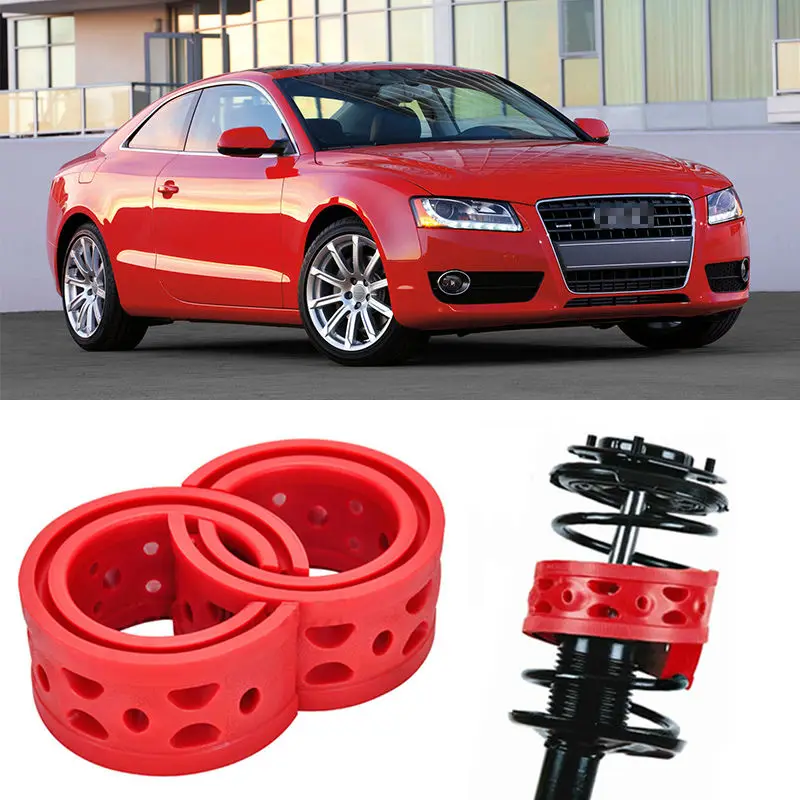 Teeze 2pcs Size A Front Shock Suspension Cushion Buffer Spring Bumper For Audi A5 2.0t