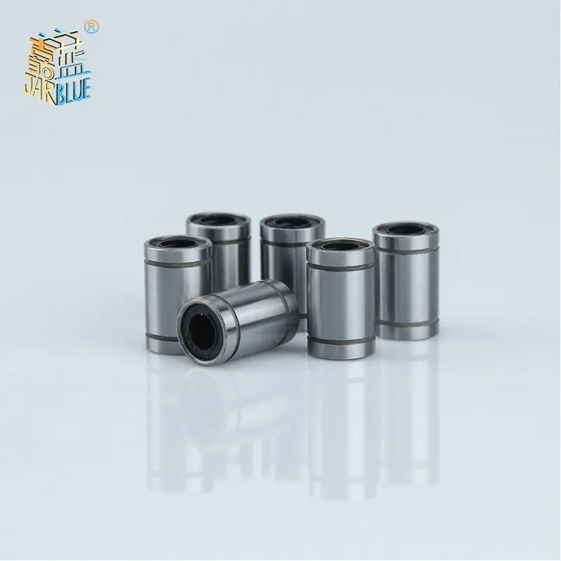 10pcs/lot LM8UU LM10UU LM16UU LM6UU LM12UU LM3 LM4 LM5 Linear Bushing CNC Linear Bearings for Rods Liner Rail Linear Shaft parts