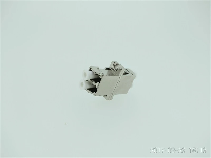 섬유 어댑터 LC DX 금속 하우징 SM MM IL 0.2dB 광섬유 커플러 세라믹 슬리브 Ftth 커넥터, 무료 배송 ELINK 10 개