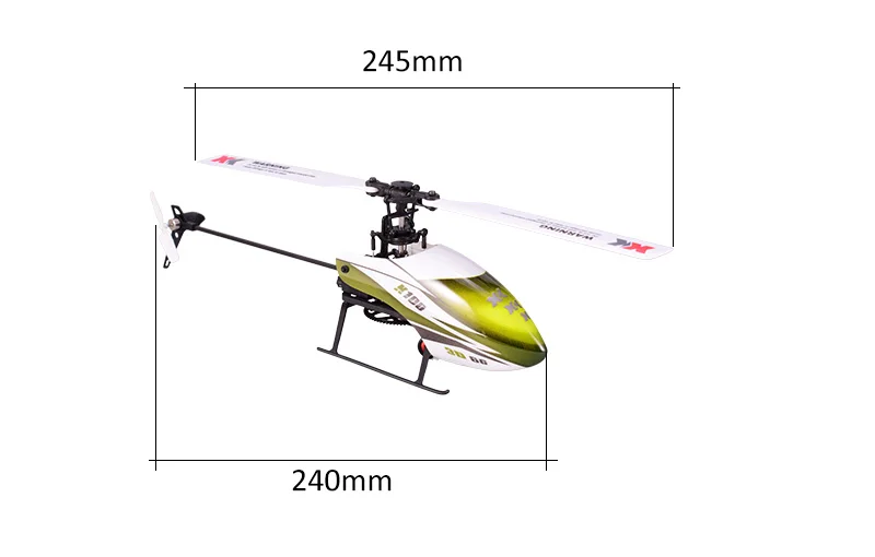 Wltoys XK K100 6CH 3D 6G System zdalnego sterowania bezszczotkowy silnik helikopter RC z nadajnikiem kompatybilny z FUTABA S-FHSS