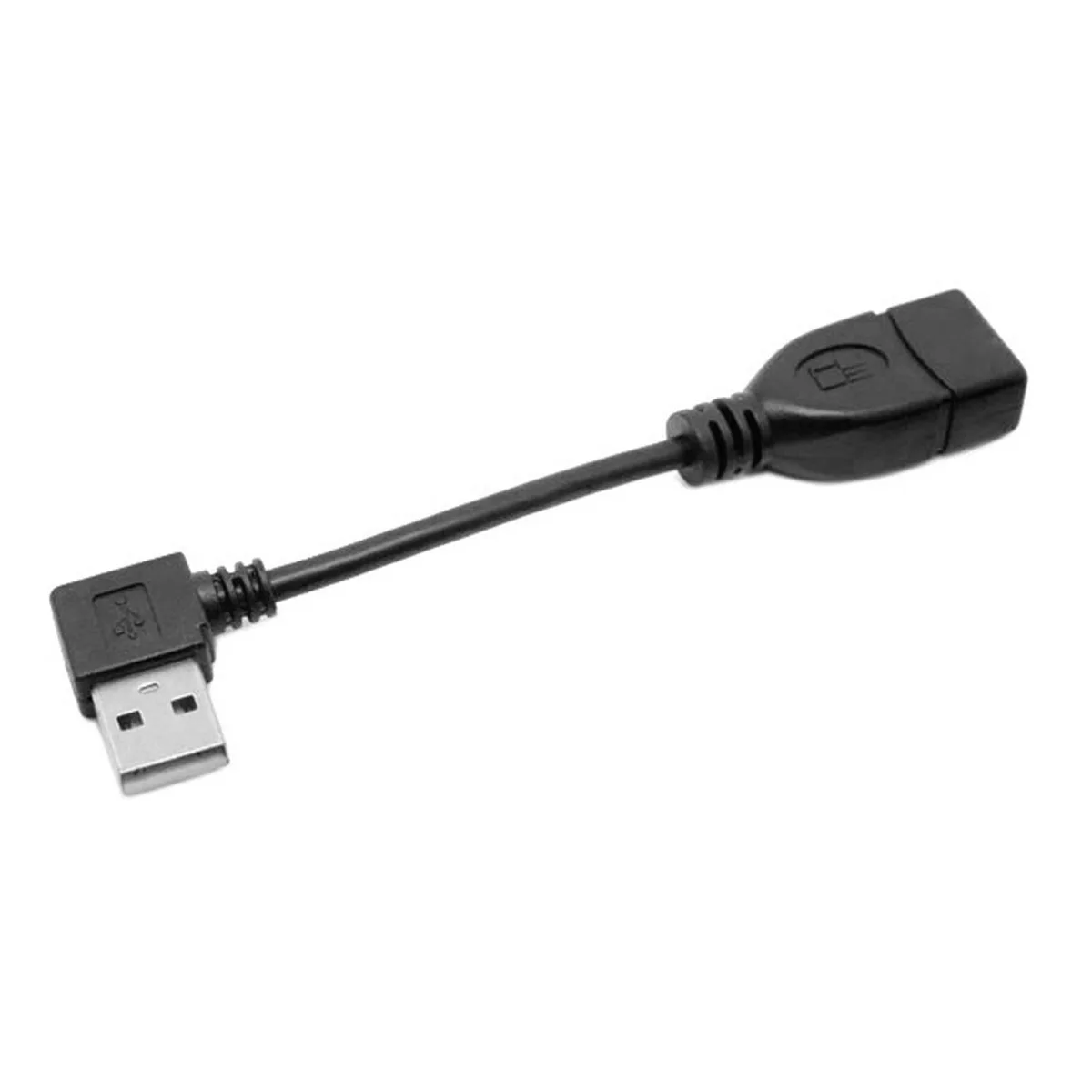 

Chenyang 480Mbps USB 2.0 Left Angled 90 degree A type male to Female extension cable 10cm